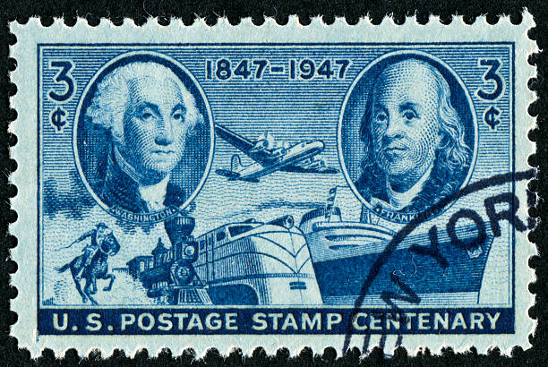 George Washington – Blue Stamp